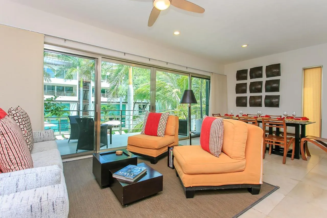 Apartment 3-Level Condo With A Private Balcony & Rooftop Lounge Playa del Carmen Mexico